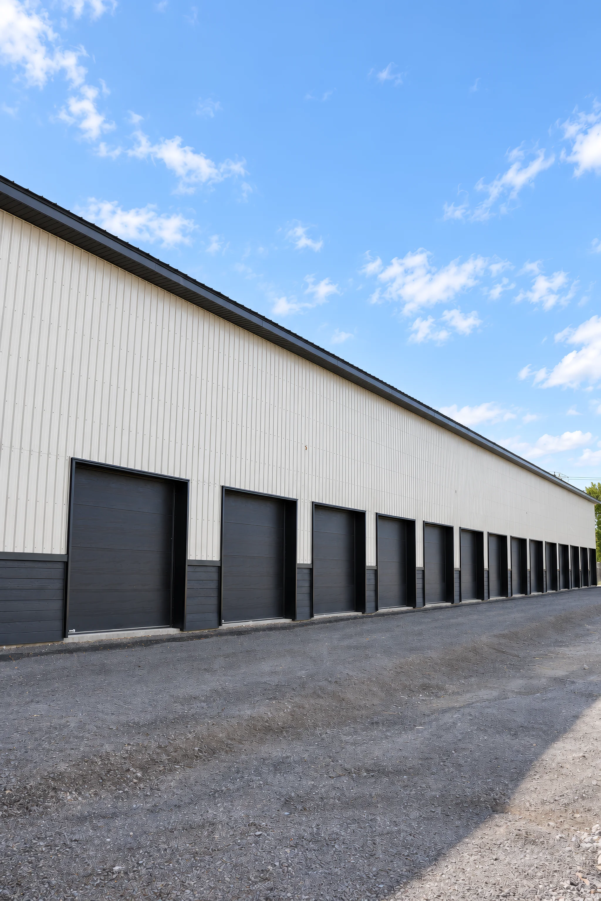 Façade et portes des locaux Espace+
